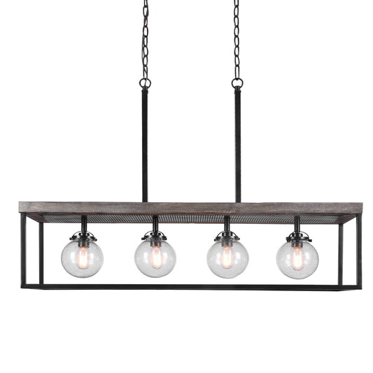 Uttermost 21330 Pearsall 4 Light Industrial Island Light