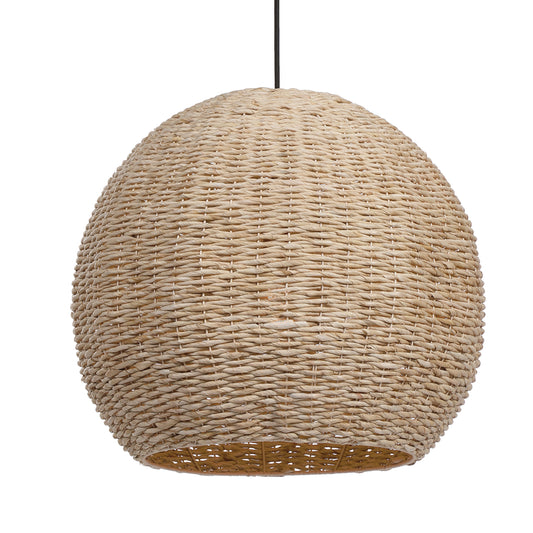 Uttermost 21536  Seagrass 1 Light Dome Pendant