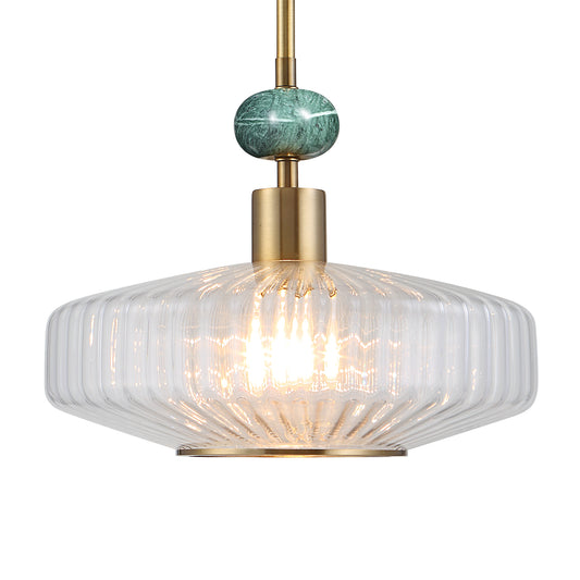 Uttermost 21563 Giovane Antique Brass 1 Light Pendant