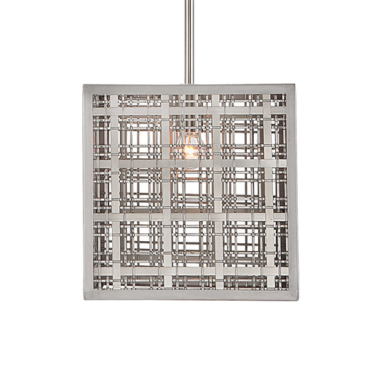 Uttermost 21569 Pendleton 1 Light Nickel Pendant