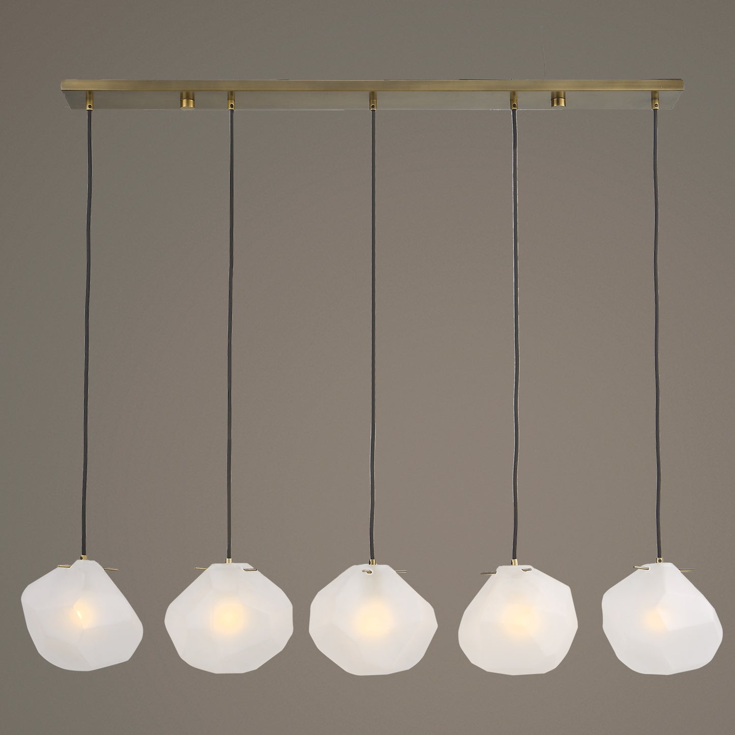 Uttermost 21577 Geodesic 5 Light Linear Pendant