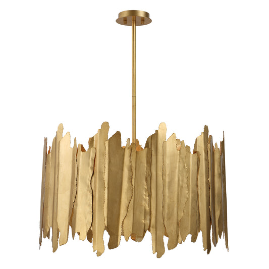 Uttermost 21579 Golden Gate 8 Light Industrial Pendant