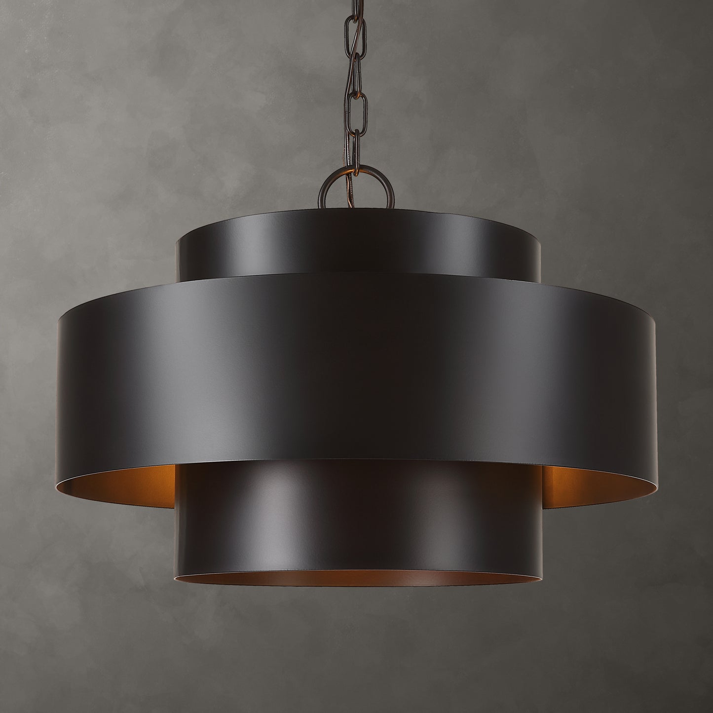 Uttermost 21585 Youngstown Dark Bronze 4 Light Pendant