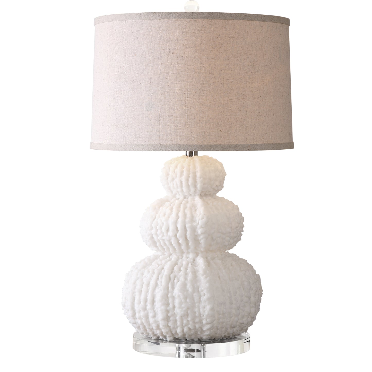 Uttermost 26671 Fontanne Shell Ivory Table Lamp