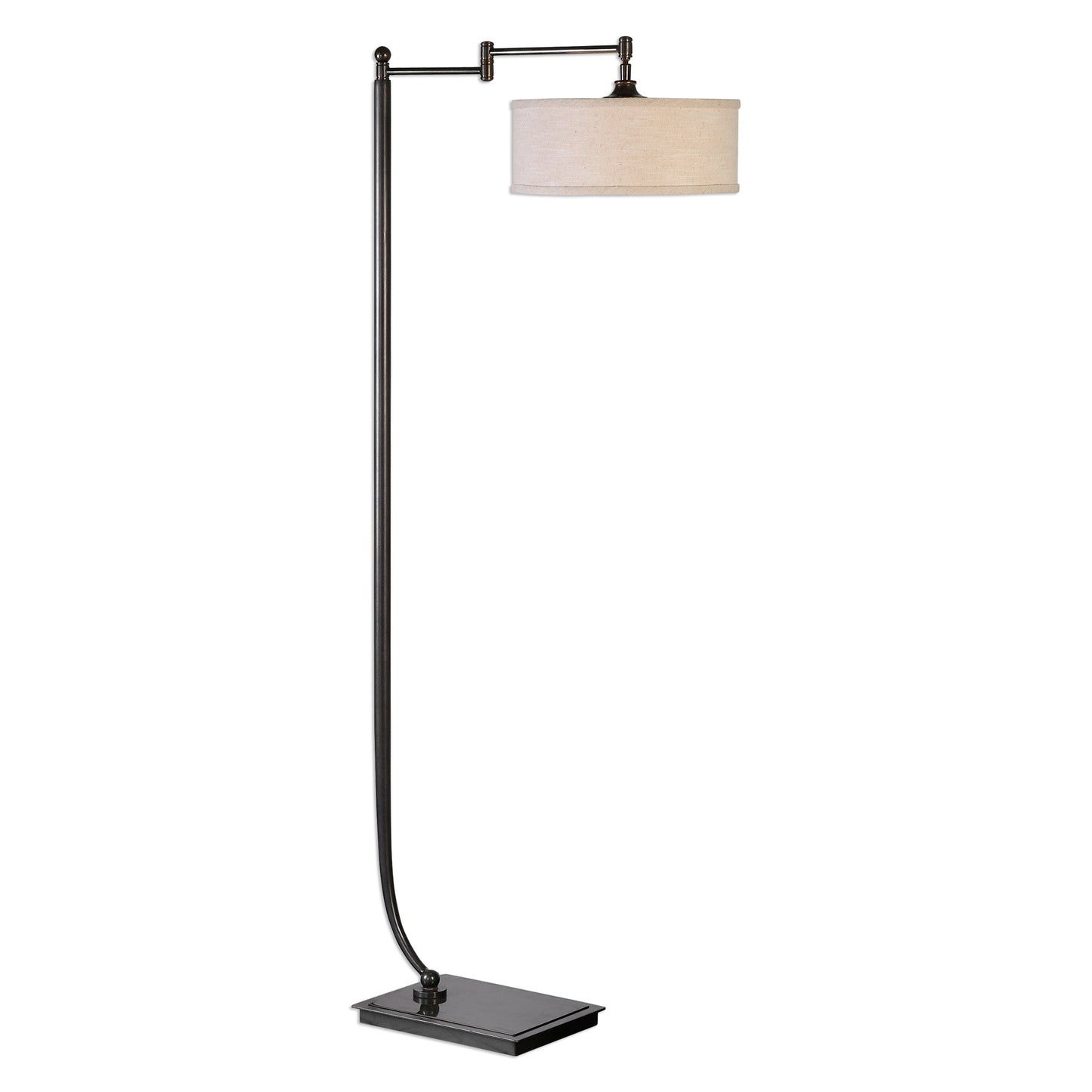 Uttermost 28080-1 Lamine Dark Bronze Floor Lamp