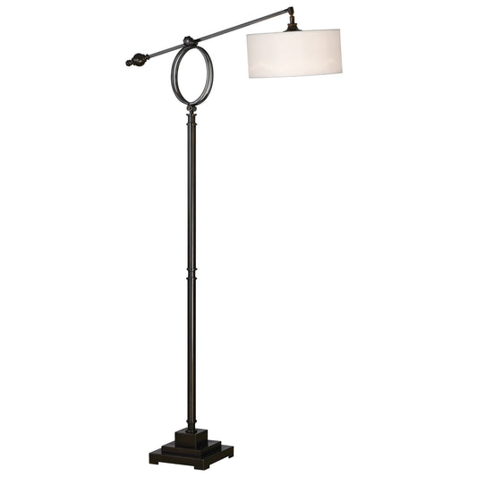 Uttermost 28082-1 Levisa Brushed Bronze Floor Lamp