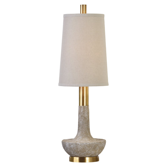 Uttermost 29211-1 Volongo Stone Ivory Buffet Lamp