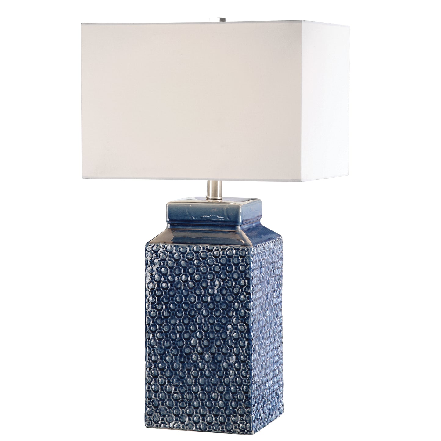 Uttermost 27229-1 Pero Sapphire Blue Lamp