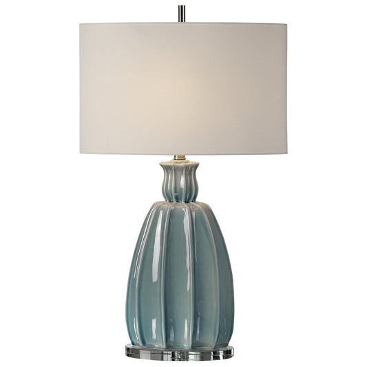 Uttermost 27251 Suzanette Sky Blue Ceramic Lamp