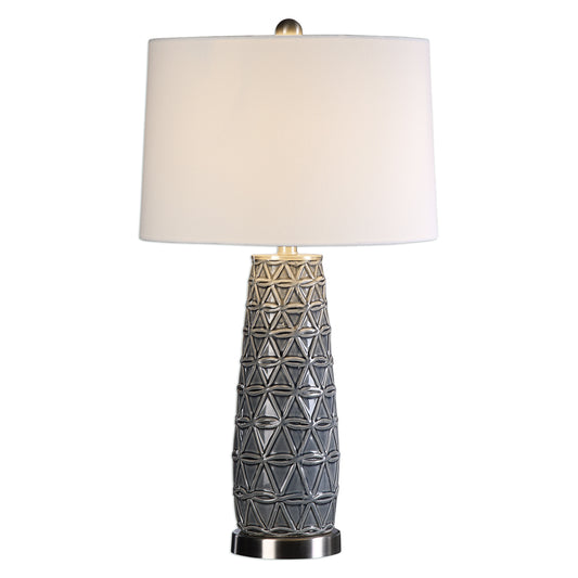 Uttermost 27219 Cortinada Stone Gray Lamp