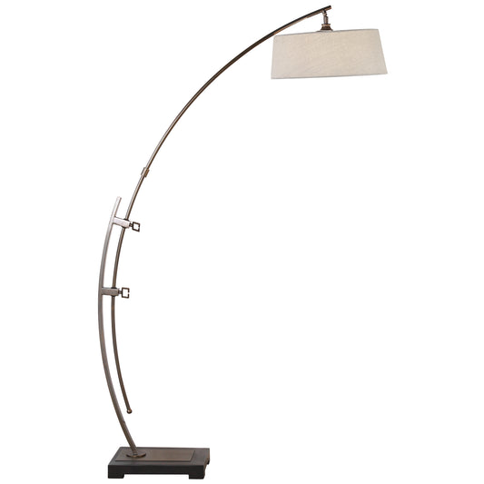 Uttermost 28135-1 Calogero Bronze Arc Floor Lamp