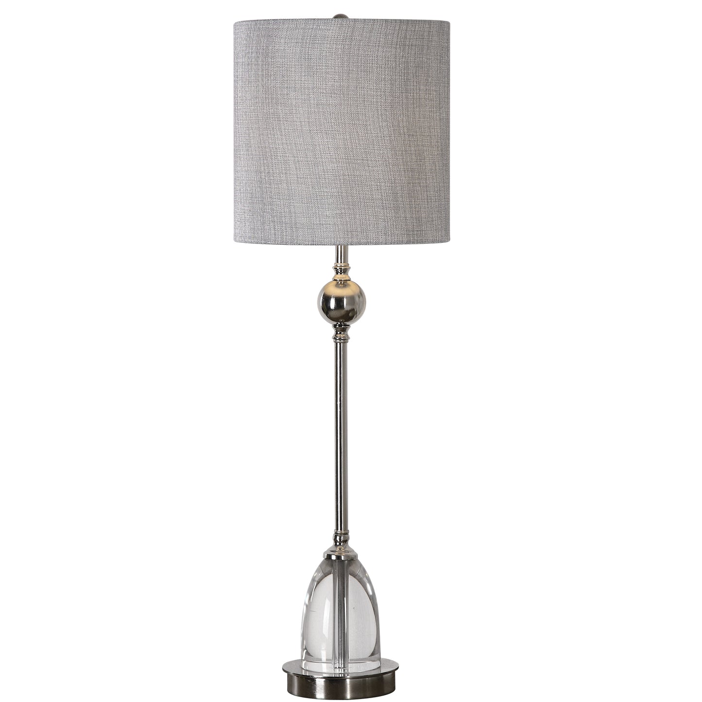 Uttermost 29368-1 Gallo Nickel Buffet Lamp