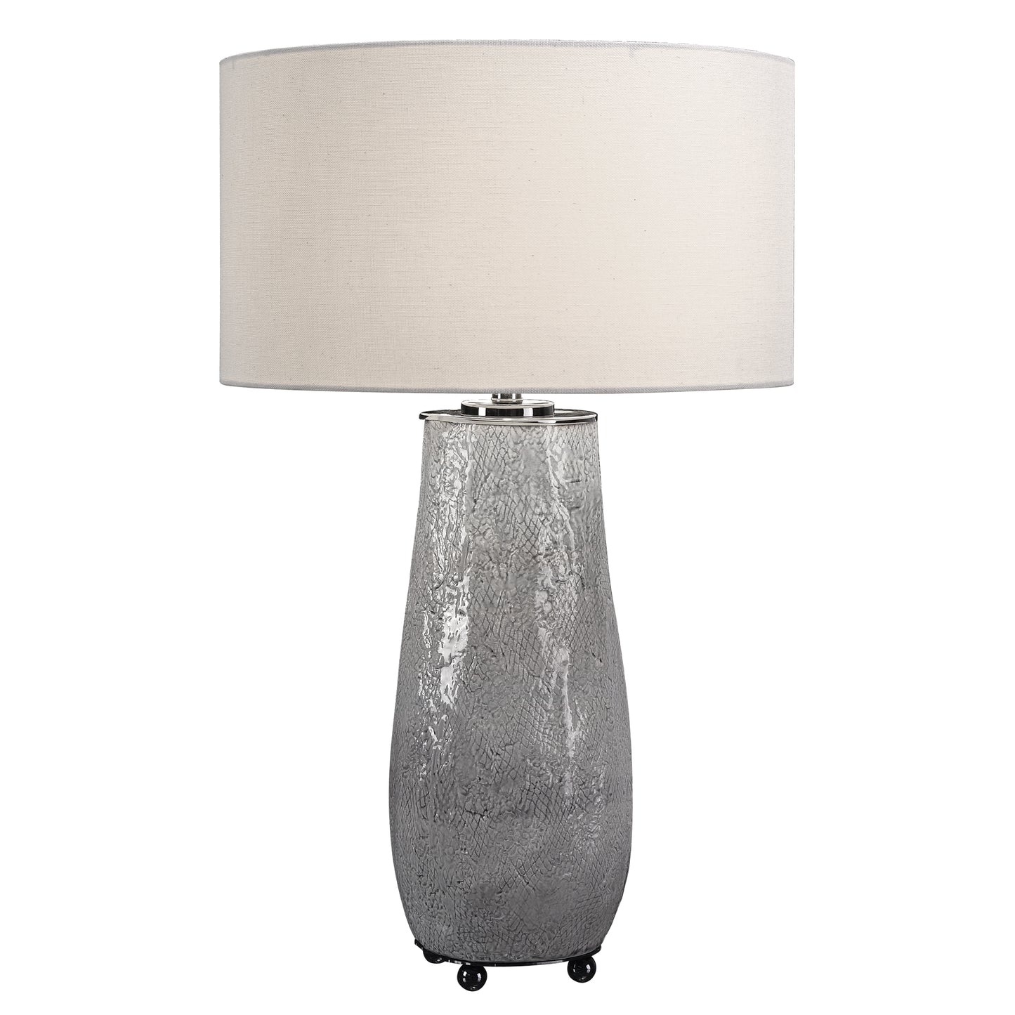 Uttermost 27564-1 Balkana Aged Gray Table Lamp