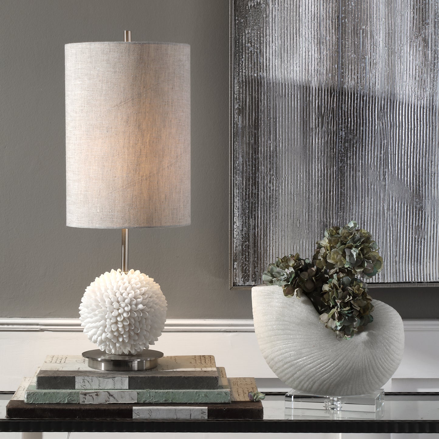 Uttermost 29613-1 Cascara Sea Shells Lamp