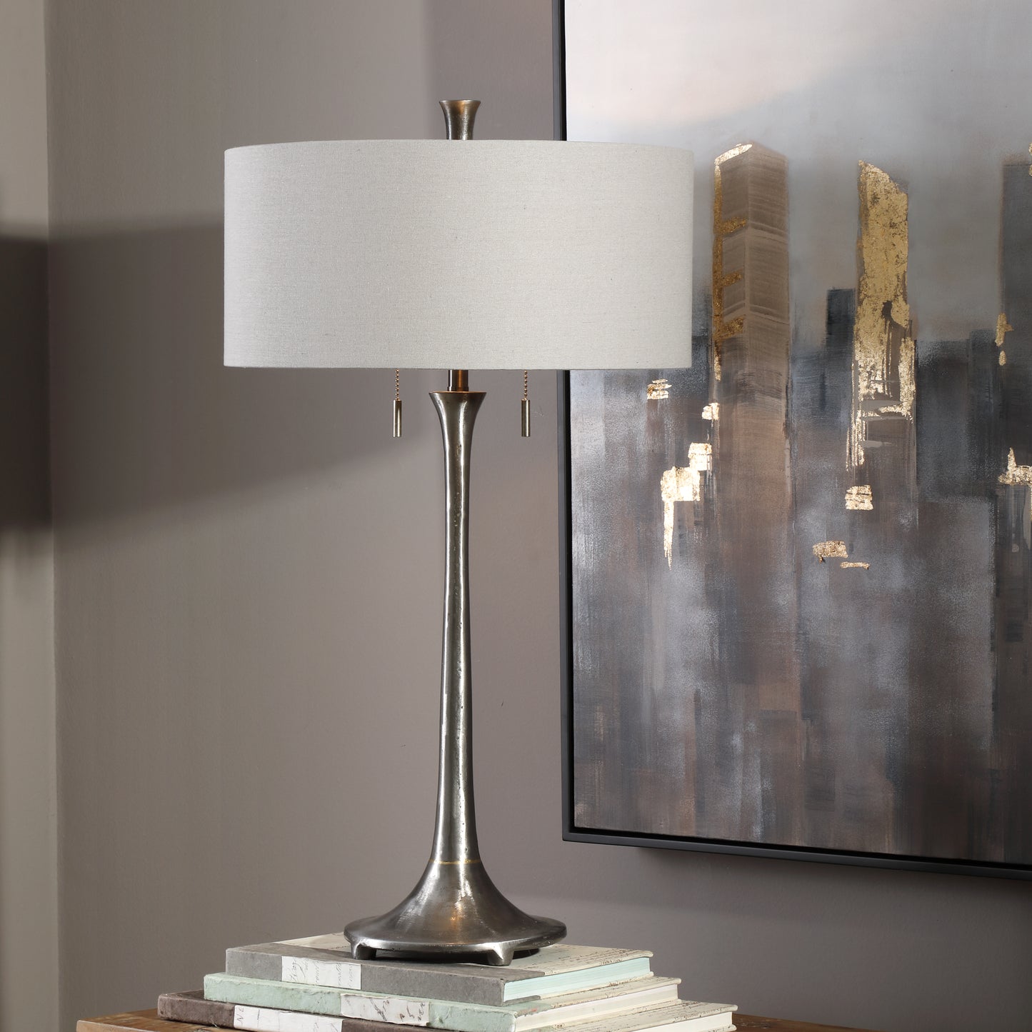 Uttermost 27786 Aliso Cast Iron Lamp