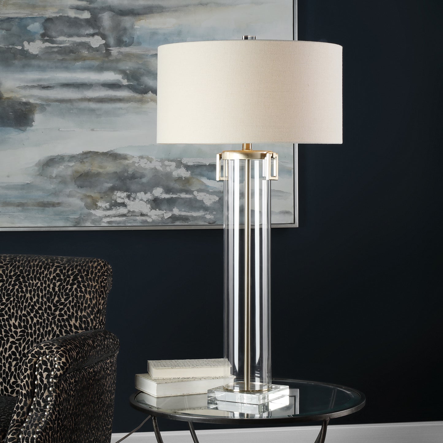Uttermost 27731 Monette Tall Cylinder Lamp