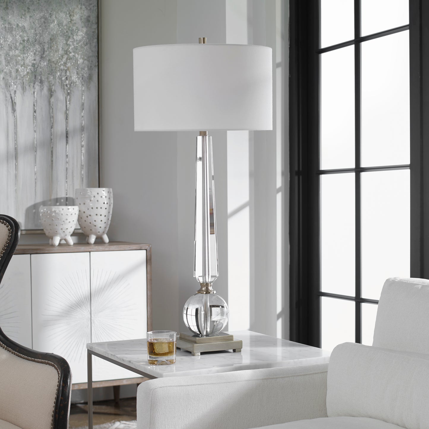 Uttermost 27883 Crista Crystal Lamp