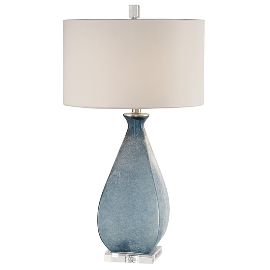 Uttermost 27823 Atlantica Ocean Blue Lamp