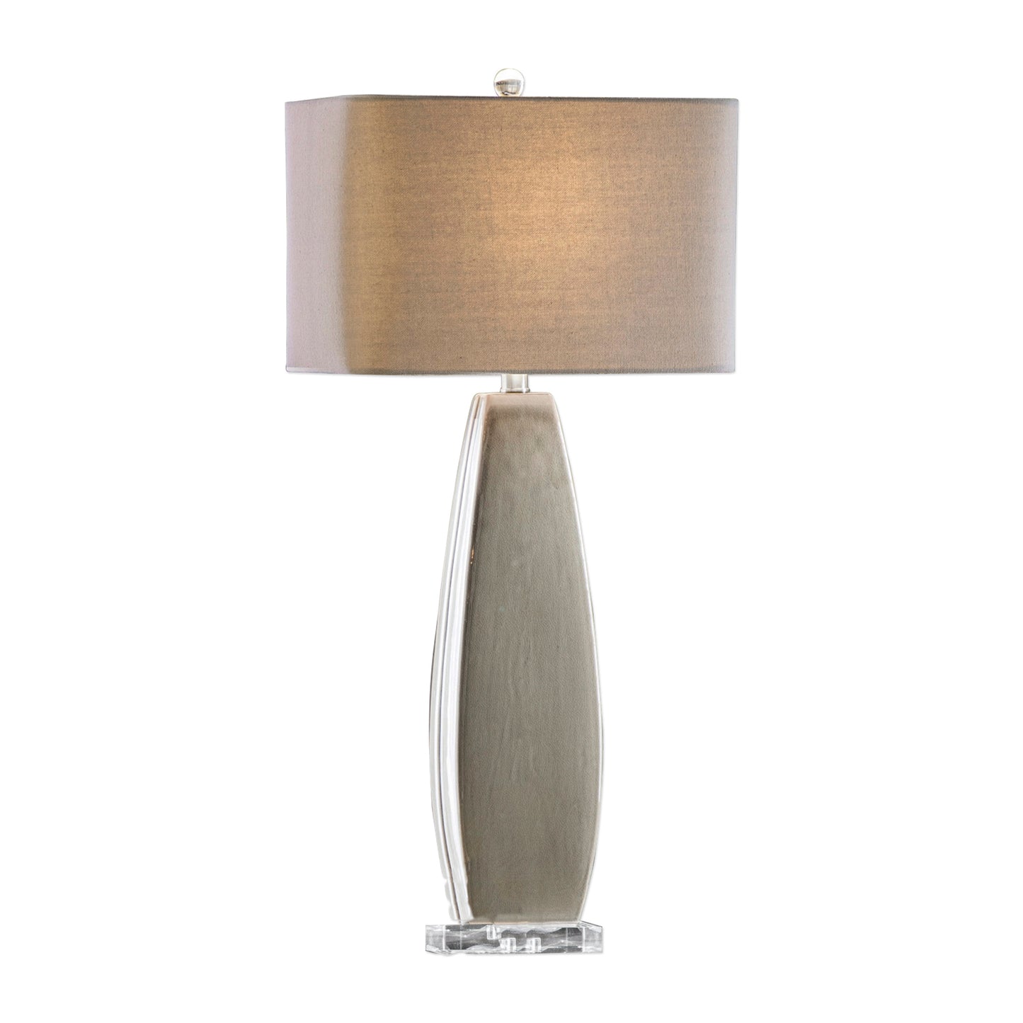 Uttermost 27859-1 Michalla Charcoal Lamp
