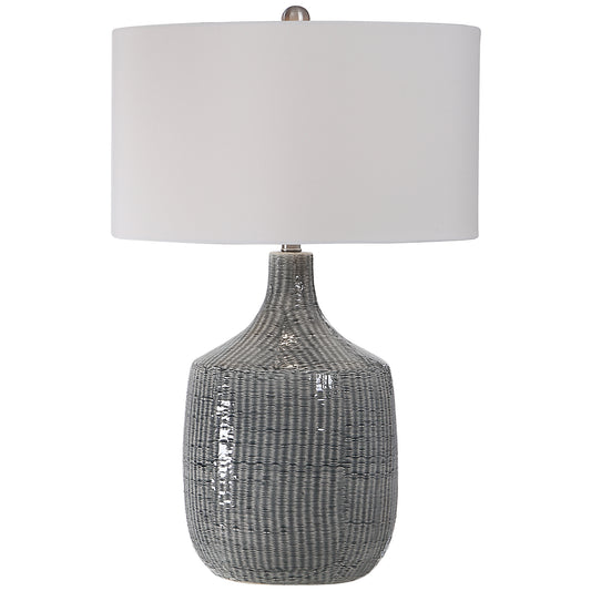 Uttermost 27920-1 Felipe Distressed Gray Table Lamp