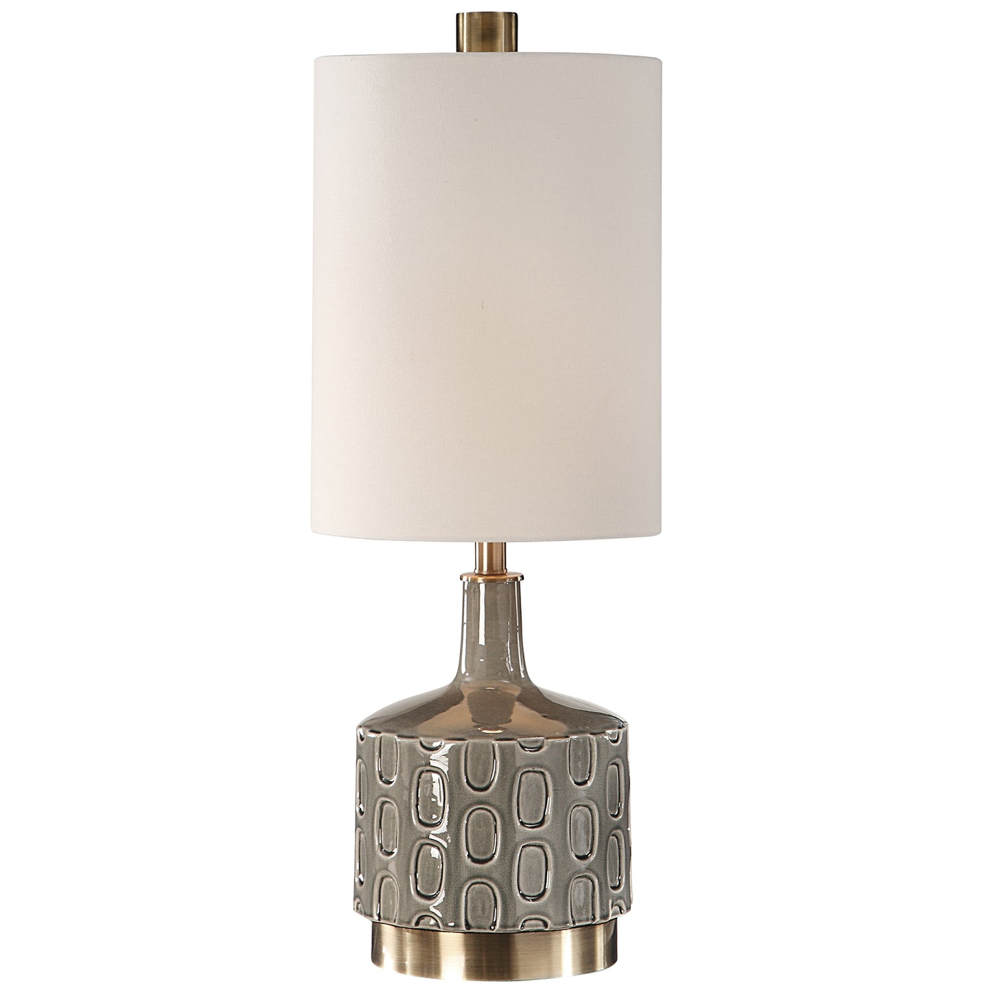 Uttermost 29682-1 Darrin Gray Table Lamp