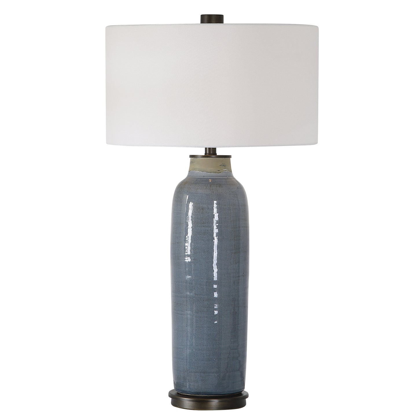 Uttermost 26009 Vicente Slate Blue Table Lamp