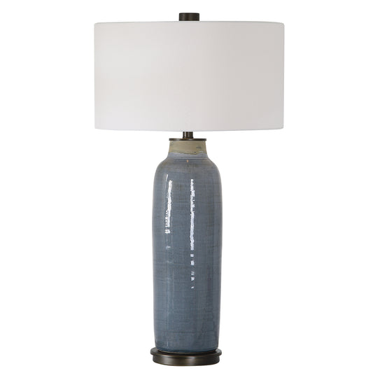Uttermost 26009 Vicente Slate Blue Table Lamp