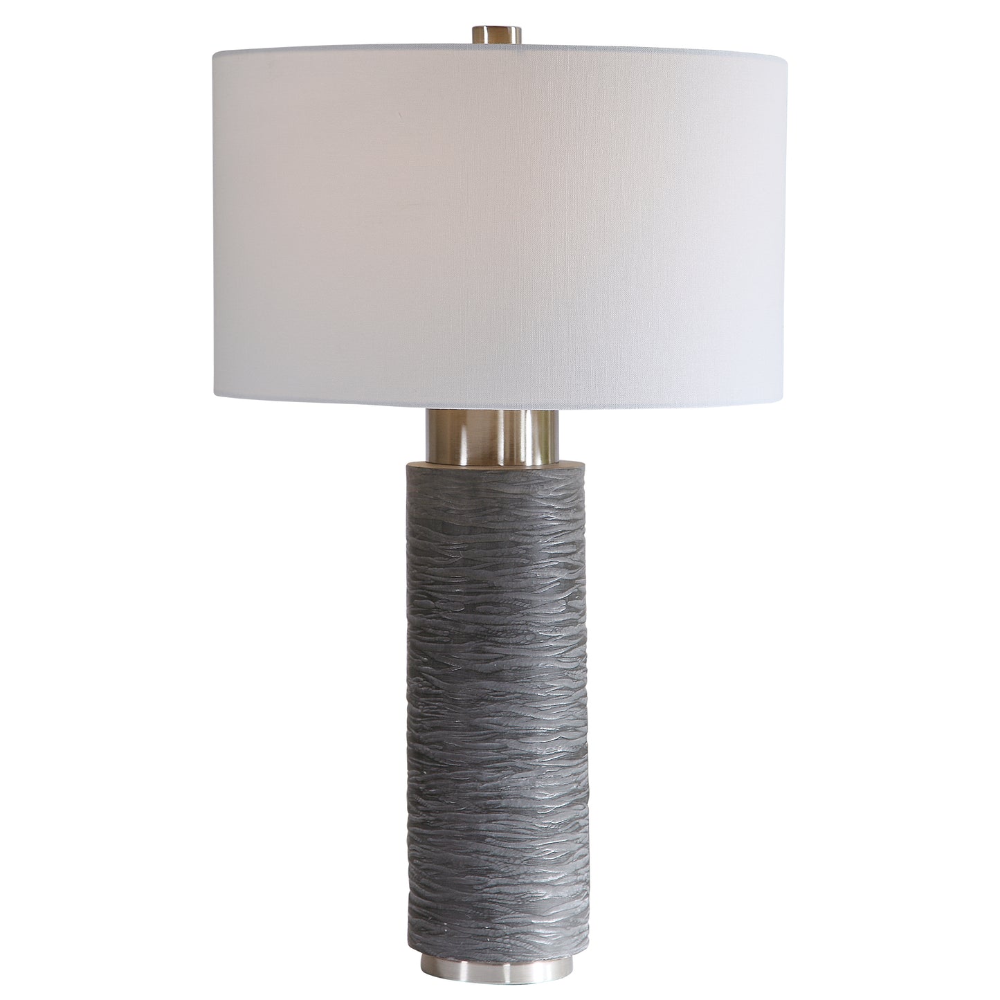 Uttermost 26357 Strathmore Stone Gray Table Lamp