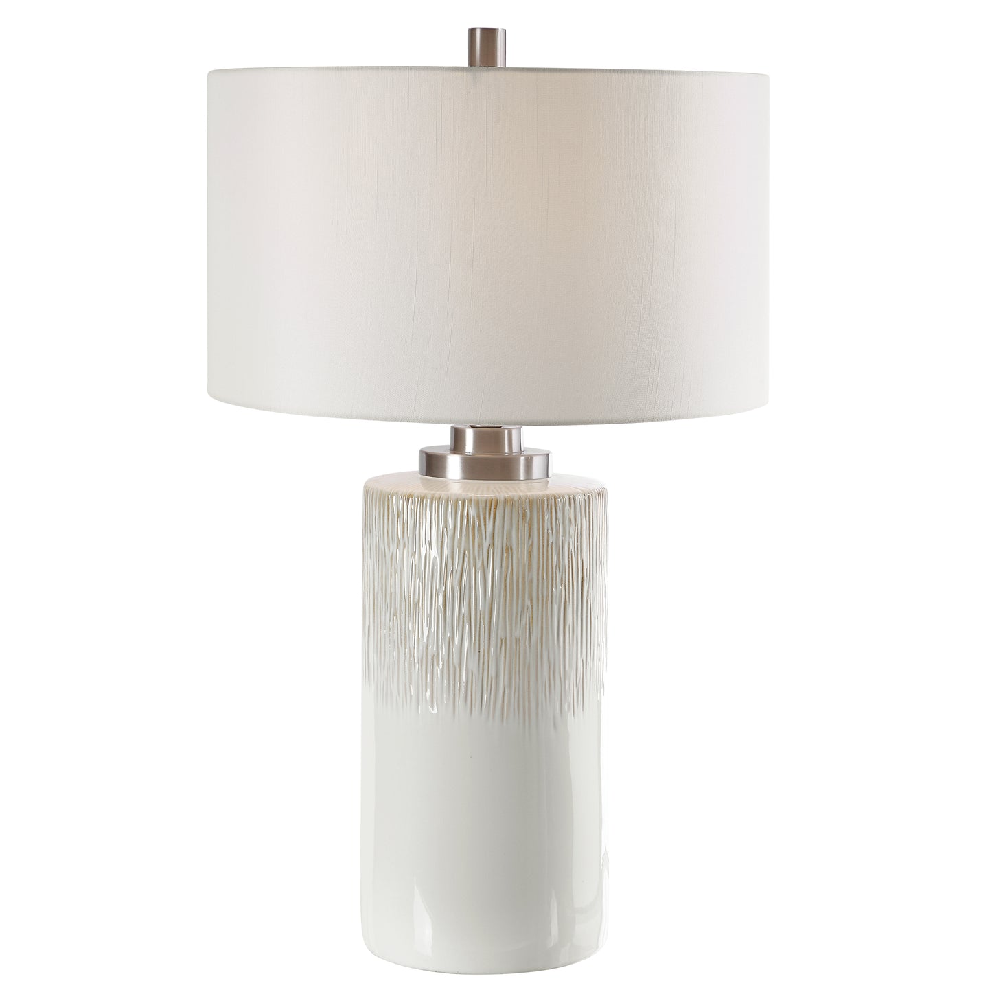 Uttermost 26354-1 Georgios Cylinder Table Lamp