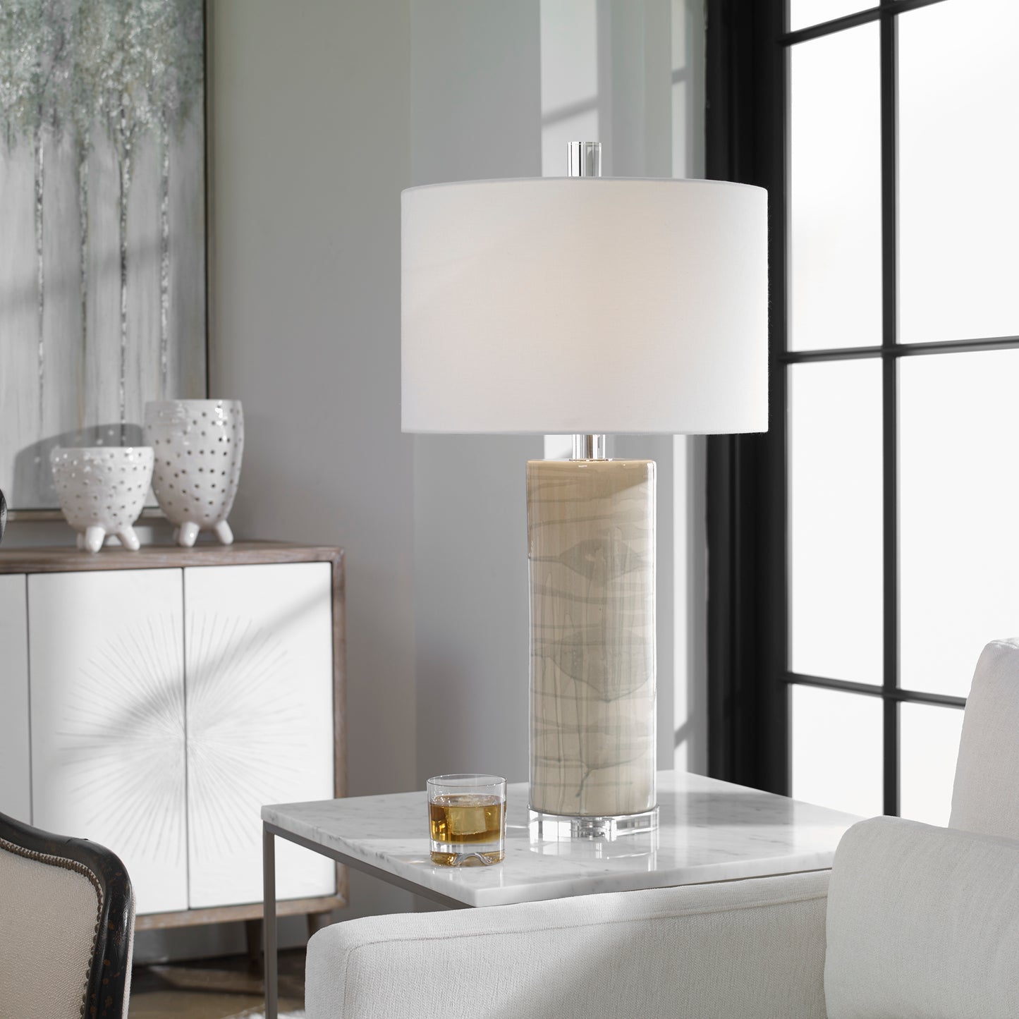 Uttermost 28214 Zesiro Modern Table Lamp