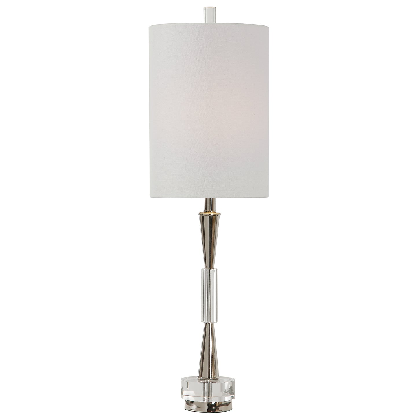 Uttermost 29734-1 Azaria Polished Nickel Buffet Lamp