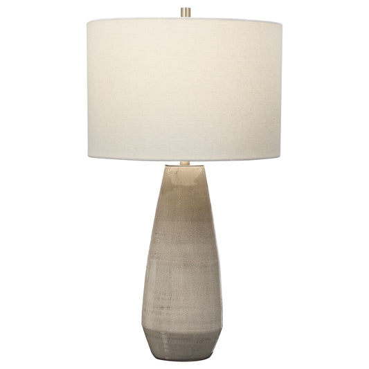 Uttermost 28394-1 Volterra Taupe-Gray Table Lamp