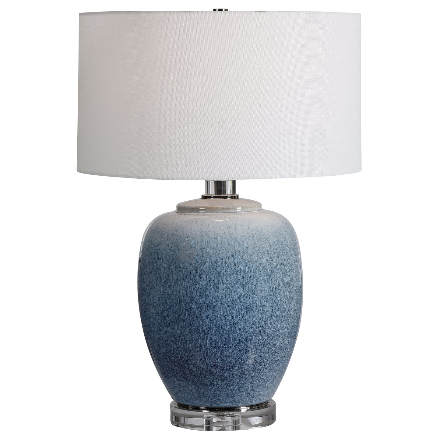Uttermost 28435-1 Blue Waters Ceramic Table Lamp