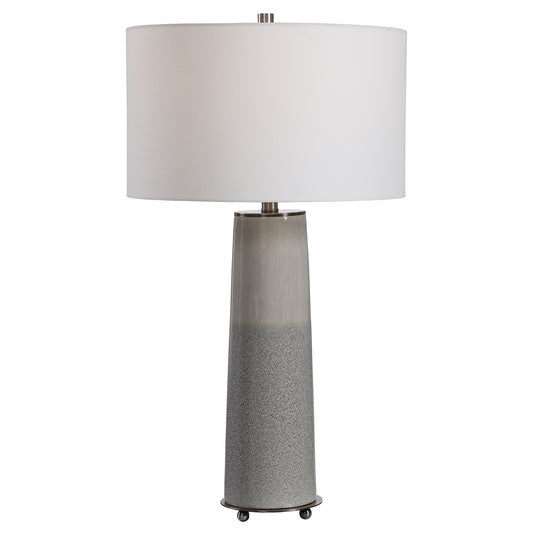 Uttermost 28436 Abdel Gray Glaze Table Lamp