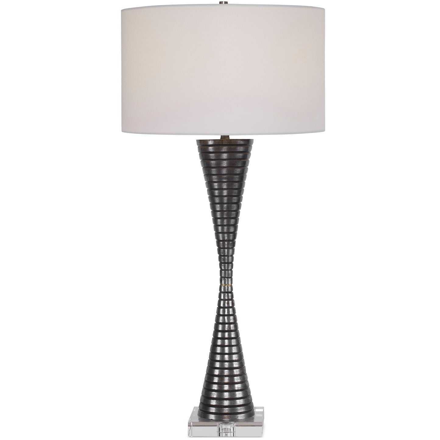 Uttermost 28473 Renegade Ribbed Iron Table Lamp