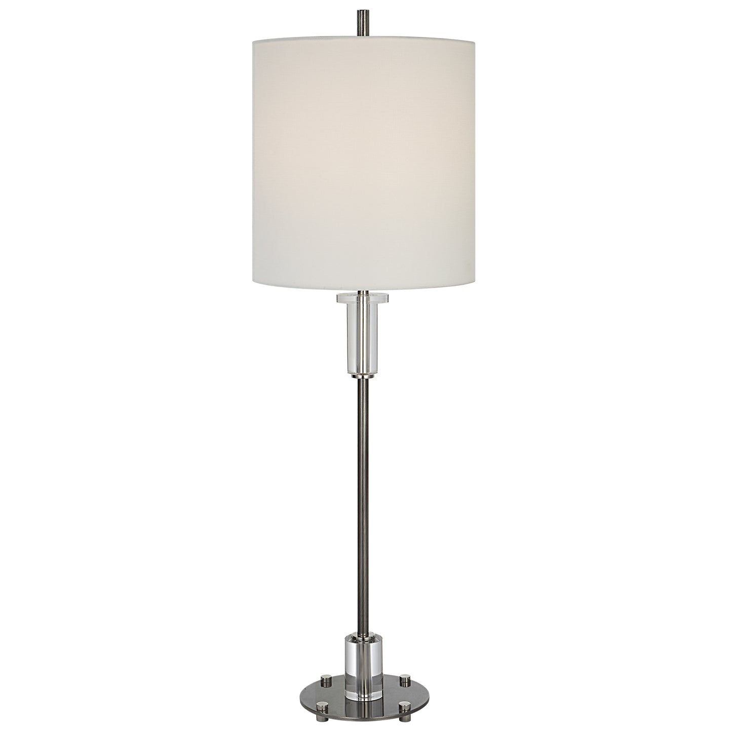 Uttermost 29875-1 Aurelia Steel Buffet Lamp