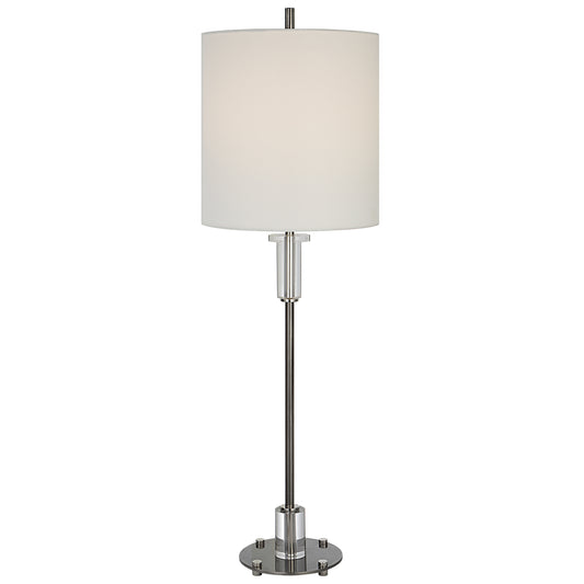 Uttermost 29875-1 Aurelia Steel Buffet Lamp