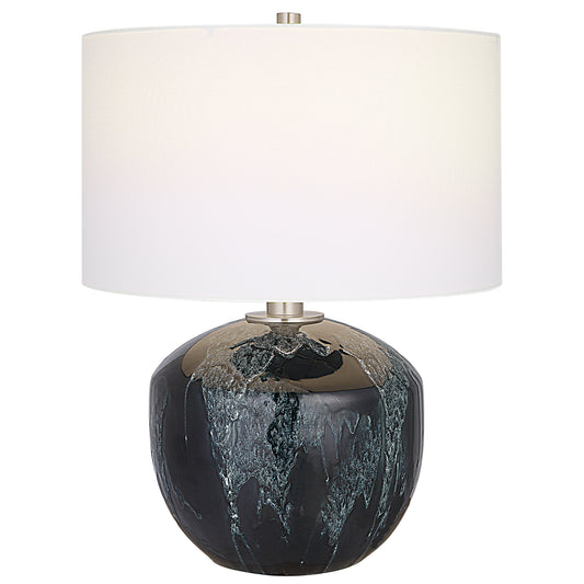 Uttermost 29995-1 Highlands Deep Green Table Lamp