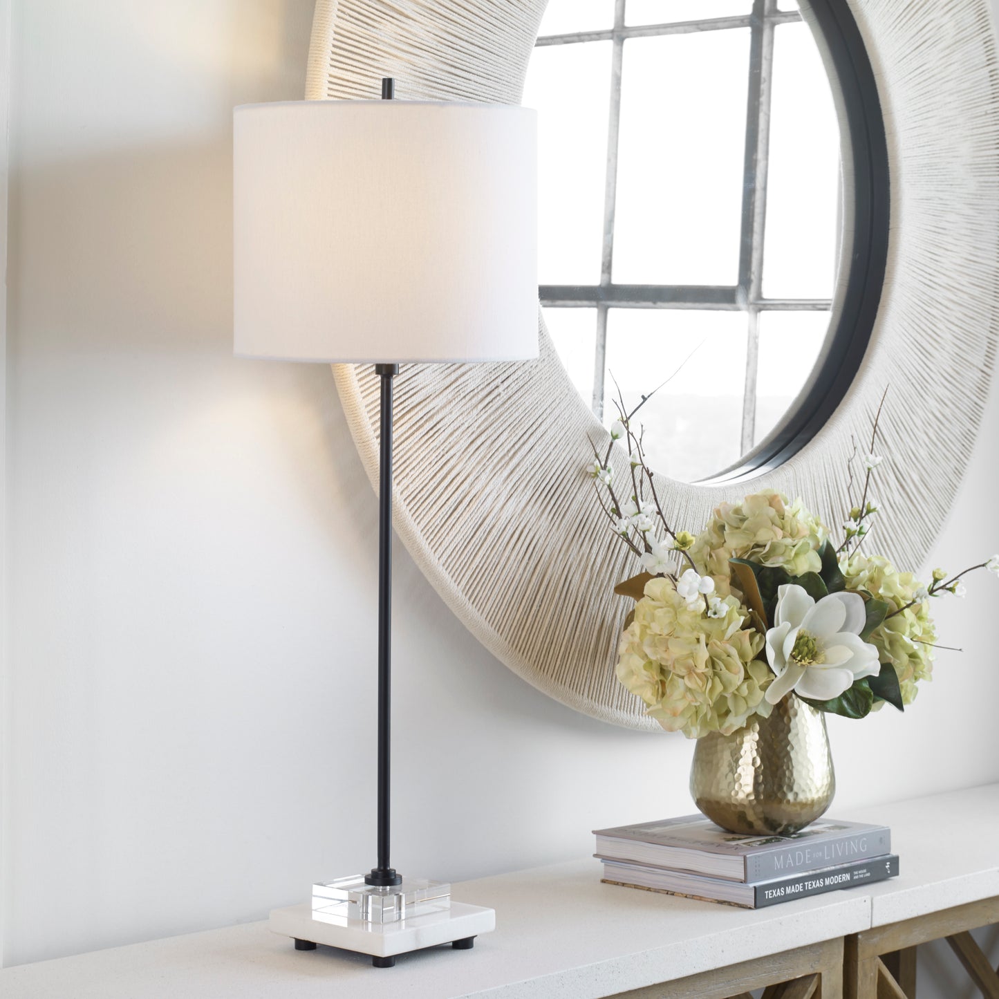 Uttermost 29992-1 Ciara Sleek Buffet Lamp