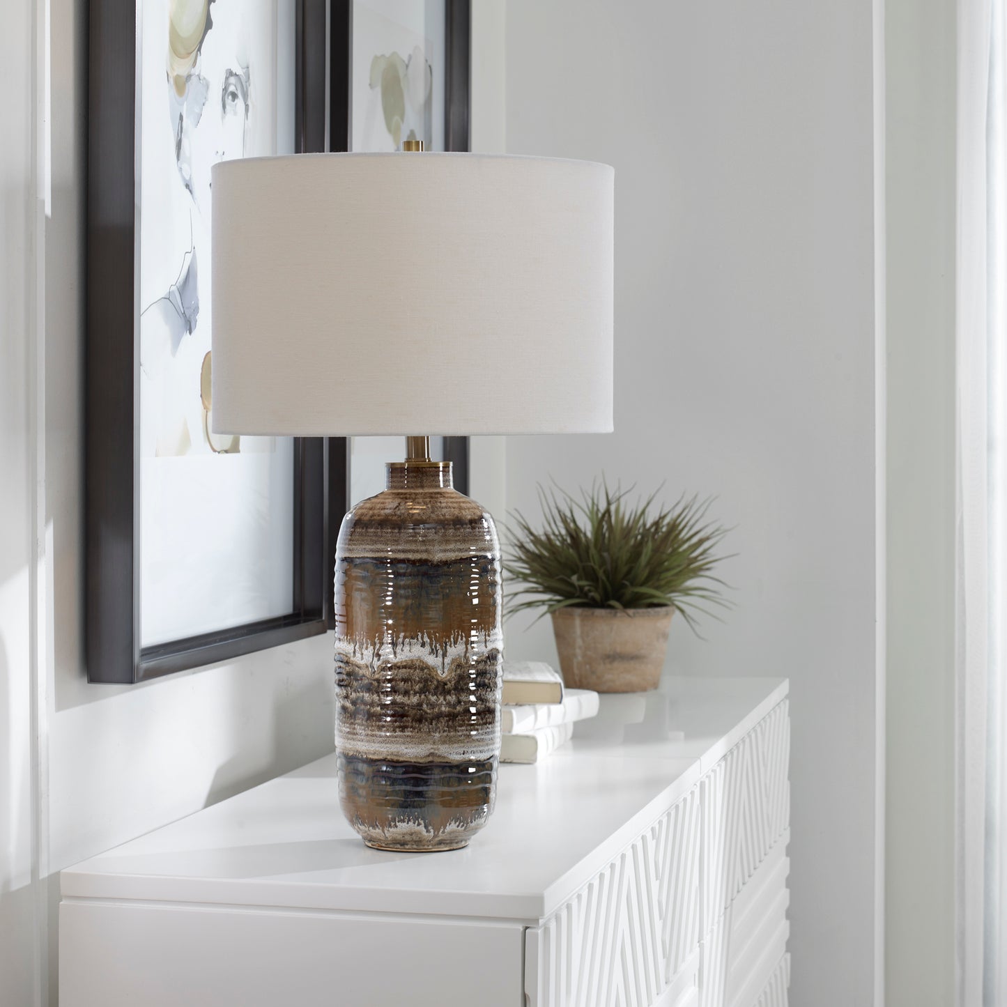 Uttermost 30005-1 Roan Artisian Table Lamp