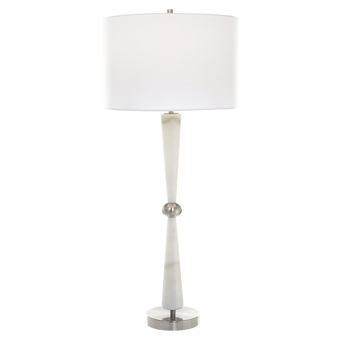 Uttermost 30064 Hourglass White Table Lamp