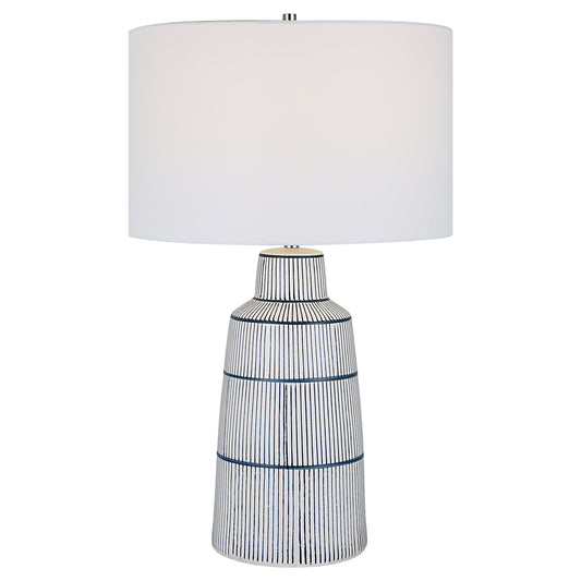 Uttermost 30059-1 Breton Nautical Stripe Table Lamp