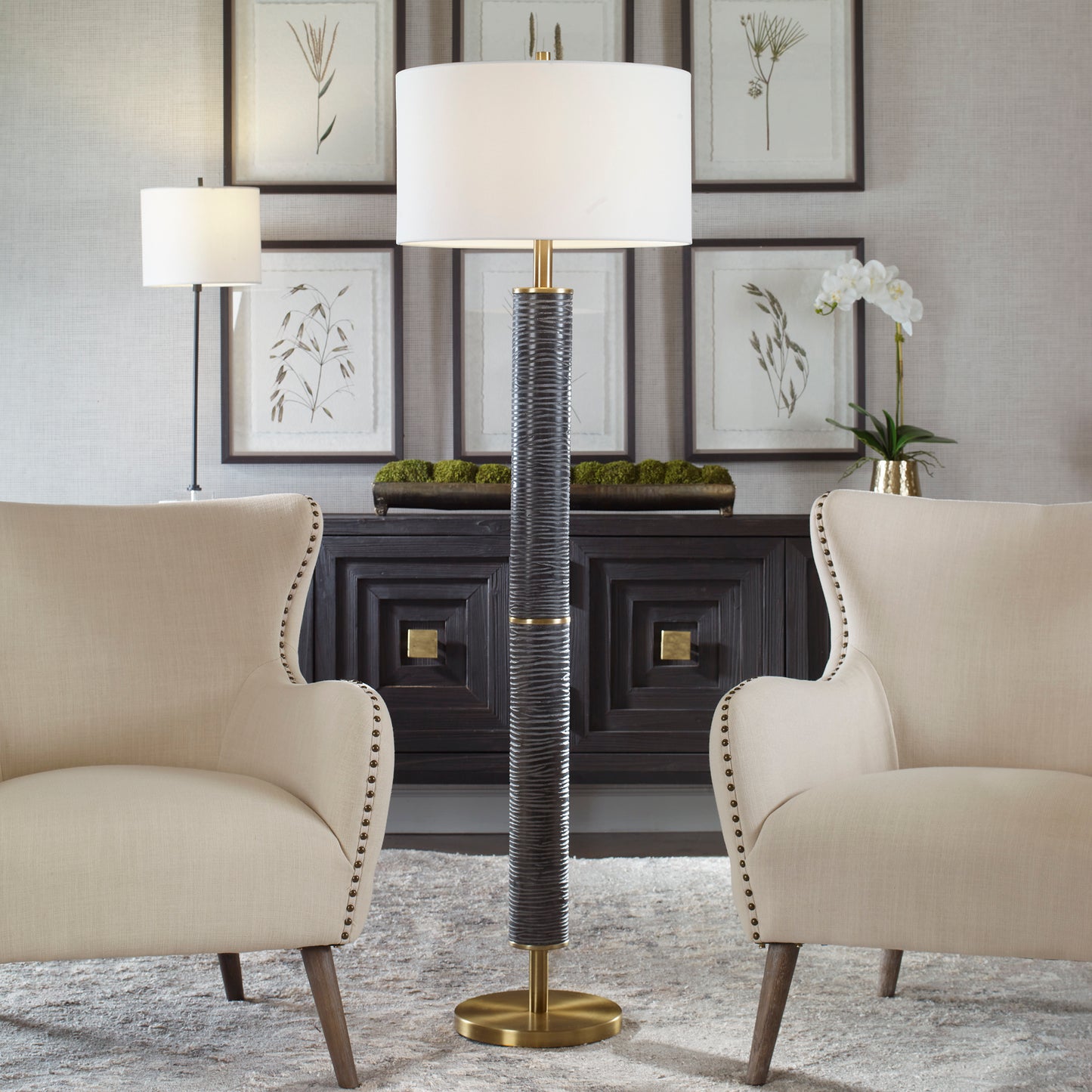 Uttermost 30102 Summit Rustic Floor Lamp