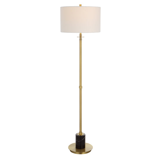Uttermost 30137-1 Guard Brass Floor Lamp