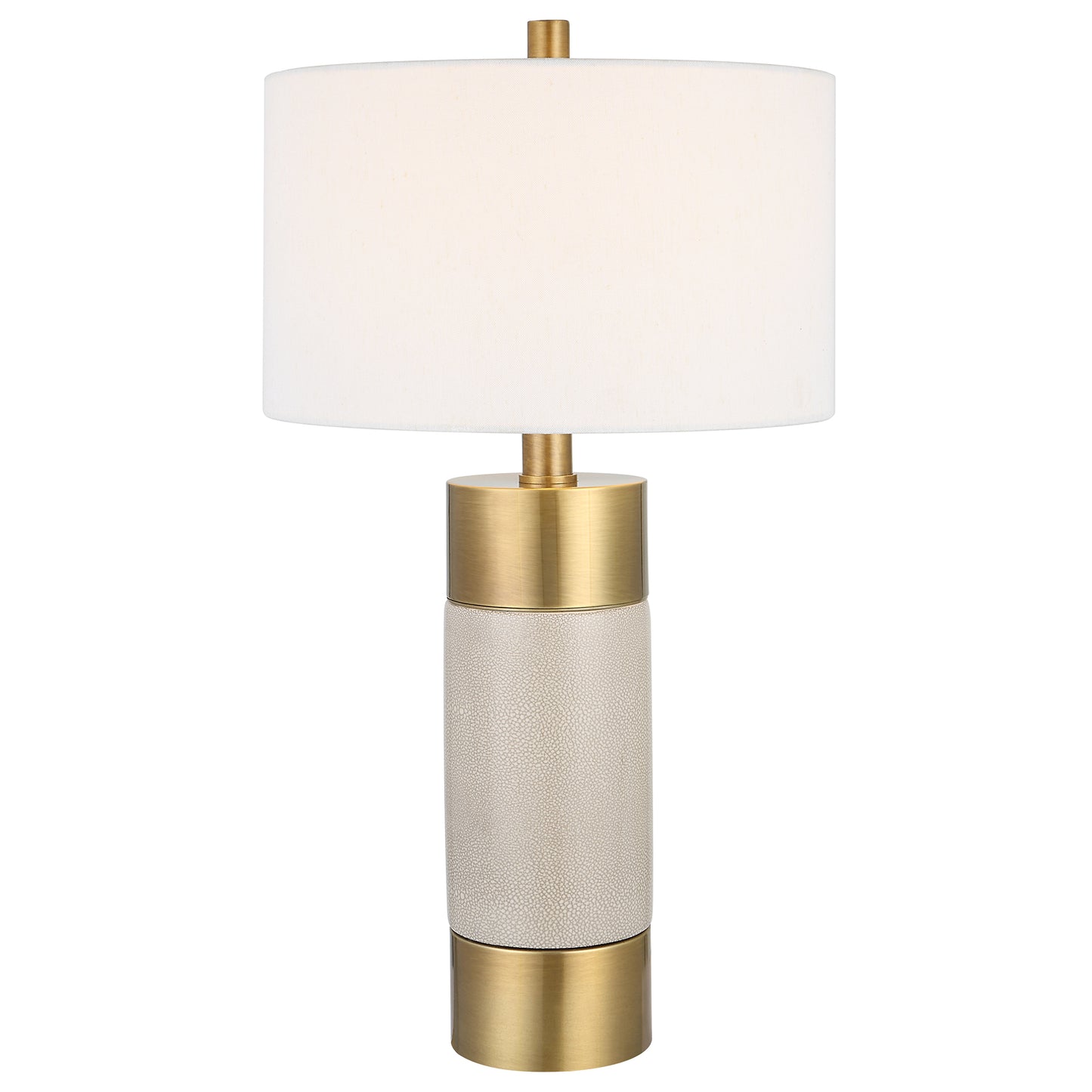 Uttermost 30124-1 Adelia Ivory & Brass Table Lamp