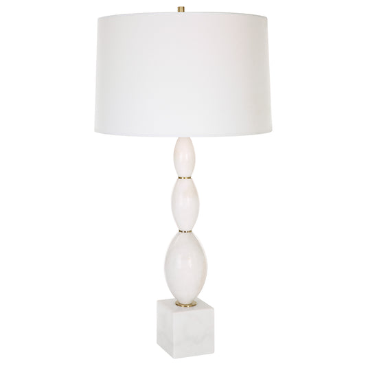 Uttermost 30197 Regalia White Marble Table Lamp