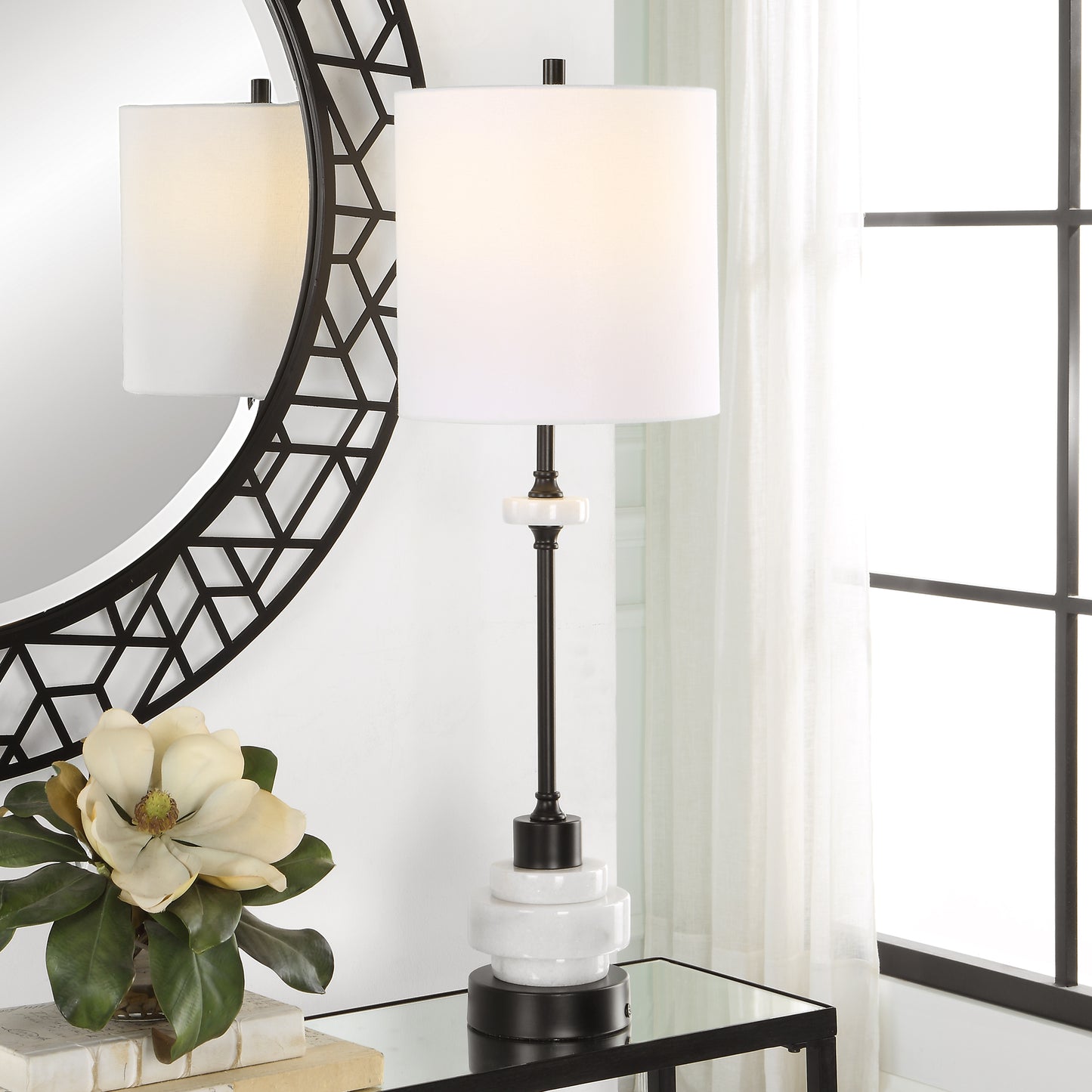 Uttermost 30186-1 Alliance Traditional Buffet Lamp