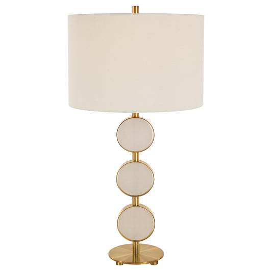 Uttermost 30202-1 Three Rings Contemporary Table Lamp