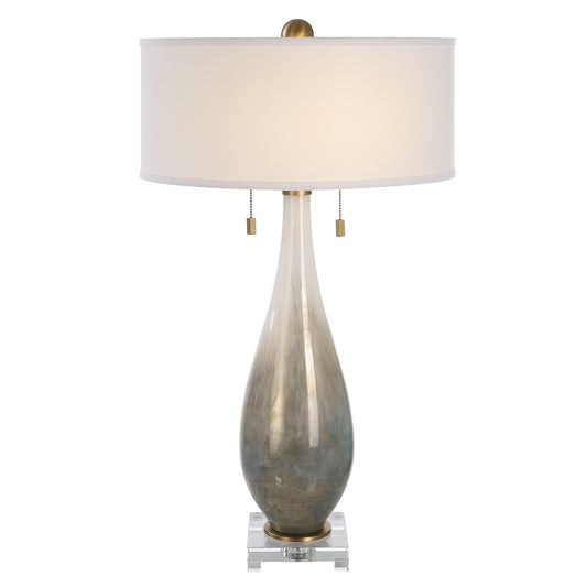 Uttermost 30231 Cardoni Bronze Glass Table Lamp