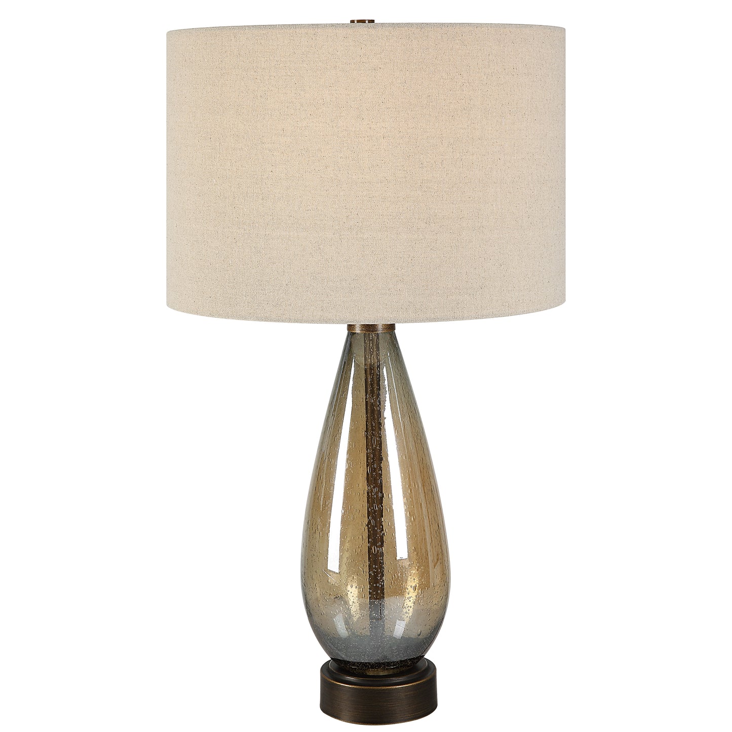 Uttermost 30230 Baltic Teardrop Glass Table Lamp
